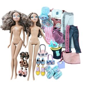 Barbie My Scene Lot Of 2 Madison Dolls , Clothing And Accessories